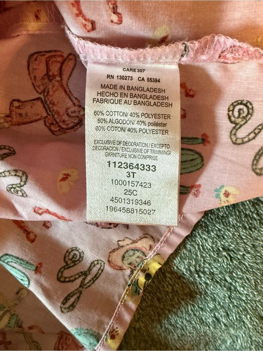 Wrangler Toddler Girls Cowgirl Motif Dress 3T